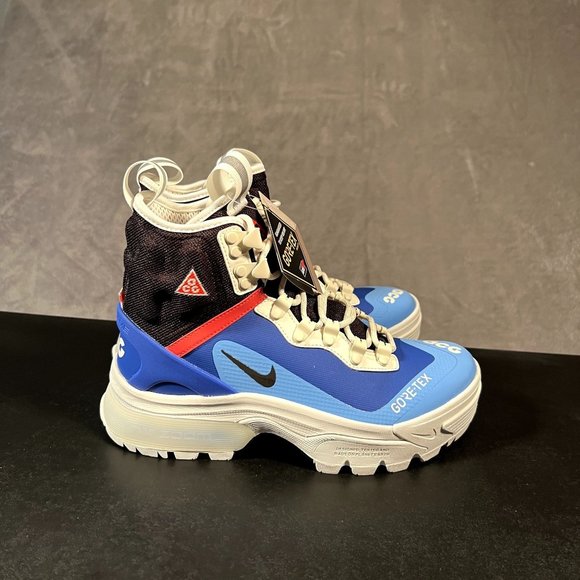 Nike ACG Air Zoom Gaiadome Gore-Tex Women's 6 Blue Outdoor Hiking Boots